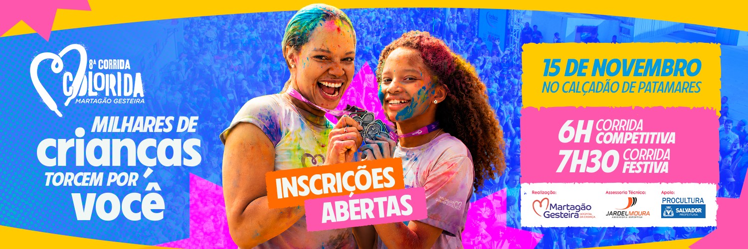 8ª CORRIDA COLORIDA MARTAGÃO GESTEIRA